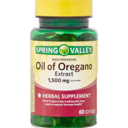 Spring Valley Mediterranean Oil Of Oregano Extract Softgels 1500mg 60 Softgels image