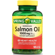 Spring Valley Norwegian Salmon Dietary Supplement 1000 mg 120 Softgels image