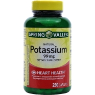 Spring Valley Potassium 99 mg 250 Caplets image
