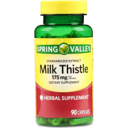 Spring Valley Standardized Extract Milk Thistle Dietary Supplement 175 mg 90 Capsules image