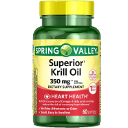 Spring Valley Superior Krill Oil Dietary Supplement 60 Softgels image