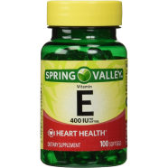 Spring Valley Vitamin E Supplement 400IU 100 Softgel image