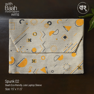 Spunk 02 Baah Eco-friendly Jute Laptop Sleeve icon
