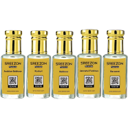 Sreezon Arabian Combo Attar (5 Pcs Combo) - 3 ml image