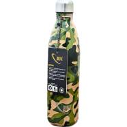 Stailness Steel WB-1664 Thermos Water Bottle -750ml Camouflage Green image