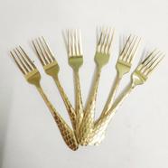 Stainless Steel Cutlery Fork Spoon Set - 6Pcs icon