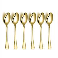 Stainless Steel Cutlery Tea Table Spoon Set - 6Pcs