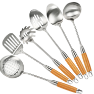 Stainless Steel Kitchen Tools Set 6Pcs image