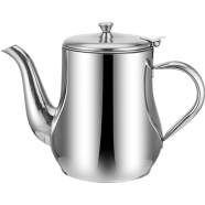 Stainless Steel Oil Tank Large Capacity Oil Bottle Kitchen Oil Filter Pot Soy Sauce Vinegar Container Coffee Pot icon