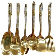 Stainless Steel Serving Spoon Set- 6 Pcs Set icon