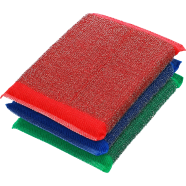 Stainless Steel Sponge Scrubber – Heavy Duty Dishwashing Scourer 2 Pcs icon