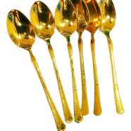 Stainless Steel Spoon Set- 6 Pcs image