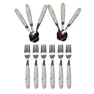 Stainless Steel Tea Spoon Set - 12 Pcs 
