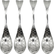 Stainless Steel Thai Fish Spoon - Silver image