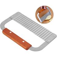 Stainless Steel Wave Vegetable Salad Slicer Cutter image