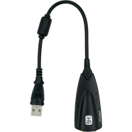 Steel Sound High Quality 5Hv2 USB2.0 Virtual 7.1 Channel 3D External Sound Card Adapter Driver image