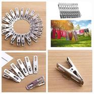 Steel cloth clip 16 pieces (2×0.5 inch) icon