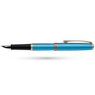 Sterling Fountain Pen AQUAMARINE Design- Black Ink - F700SF-CK icon