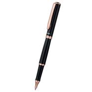 Sterling Gel Roller Pink Gold Black Barrel - Black Ink image