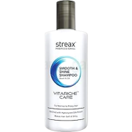 Streax Professional Vitariche Care Smooth Shine Shampoo 300ml image