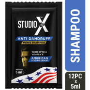 Studio X Anti Dandruff Shampoo for Men (5ml X 12 pcs) image