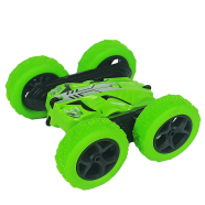 Stunt Racing Remote Control Double Flip Rechargeable Car High Speed (stunt_car_doubleflip_g) Green image