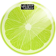 Stylish Electronic Health Scale – Lime Design Digital Weight Machine icon