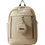 Stylish Multipurpose Backpack – Beige Color icon