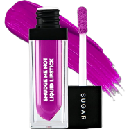 Sugar Cosmetics New Smudge Me Not Liquid Lipstick 08 Wine And Shine image
