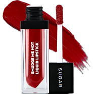 Sugar Cosmetics New Smudge Me Not Liquid Lipstick 01 Brazen Raisin image