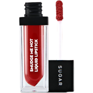 Sugar Cosmetics New Smudge Me Not Liquid Lipstick 10 Drop Dead Red image