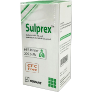 Sulprex 100 mcg and 20 mcg Refill 200's Refill doses image