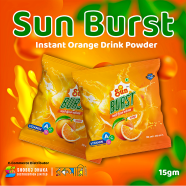 Sun Burst Orange Drink Powder Pack - 15gm image