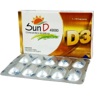 Sun D 40000 Iu Capsule 10's strip image