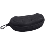 Sunglasses Hard Case Eye Glasses Black Clam Shell Zipper With Hook Shell Box New Eyeglasses Box Sunglasses Case Glasses Bag Eyeglasses Carry Box Sunglass Portable Zipper Hook Hard Holder Sunglasse CC5 image