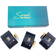 Sunnah In Family Attar (Royal Rose, Al Rawda, Musk al Kaaba) - 9 ml image