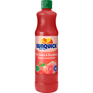 Sunquick Guava Straberry Drink Concentrate Juice 700 ml image
