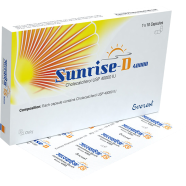 Sunrise-D 40000 IU Capsule 10's Pack image