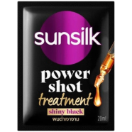 Sunsilk Power Shot Treatment For Hair 20ml 1 Pack Shiny Black image