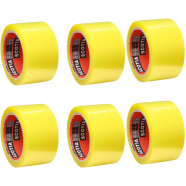 Super Adhesive Waterproof Scotch Tape Packaging Tape 50 Yards x 2.2 Inch 6Pcs image