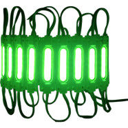 Super Bright LED Module light For Decoration (Green)- 10 Pcs Pack image