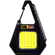 Super Bright Rechargeable Measuring Cob Keychain Work Light 500 Lumen 300 Mah Mini Magnetic Pocket Torch 5 Modes Usb Type C Waterproof image