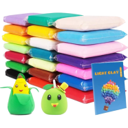 Super Light Soft Modeling Clay 12pcs - 6013