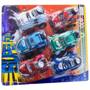 Super Speed Die Cast Mini Toy Pieces Colorful Racing Cars For Kids Car Set 6 Pcs icon