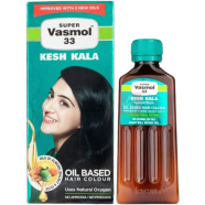 Super Vasmol 33 Hair Oil Kesh Kala Black Color - 100ml (Indian) image