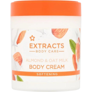 Superdrug Extracts Body Care Almond And Oat Milk Body Cream 475ml image