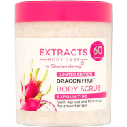Superdrug Extracts Body Care Dragon Fruit Exfoliating Body Scrub 465ml image
