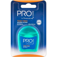 Superdrug Pro Care Mint Flavour Total Clean Waxed Floss - 50 Metres image