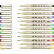 Superior Micro-pen Fineliner – 12 color (0.5mm) image