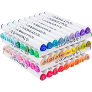 Superior Touch Soft Headsketch double headed Art marker Premium Quality art- 80ps